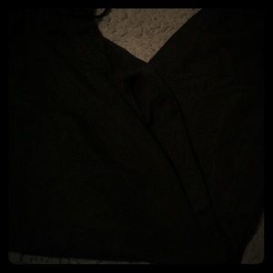 Black baggie pants worn once